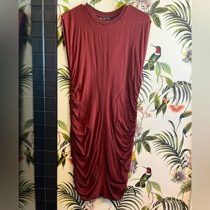 Athleta Ruched Jersey Dress